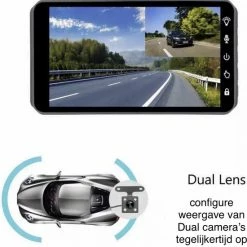 CAR MULTIMEDIA GSF420 Dual Dashcam 4.0 Inch 1080P/Park Modus/WDR/Wide Angel/G-Sensor/Loop Recording/Night Vision -AZDome store 550x588 2