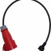 Blaupunkt Verloopkabel CEE Rood > Schuko - Adapter Voor Elektrische Auto -AZDome store 550x596