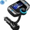 Merkloos BT70 Smart Bluetooth 4.2 FM-zender QC3.0 Snel Opladen MP3-muziekspeler Car Kit Met 1,7 Inch Scherm, Ondersteuning Voor Handsfree Bellen -AZDome store 550x603 2