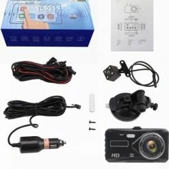 CAR MULTIMEDIA GSF420 Dual Dashcam 4.0 Inch 1080P/Park Modus/WDR/Wide Angel/G-Sensor/Loop Recording/Night Vision -AZDome store 550x614 2