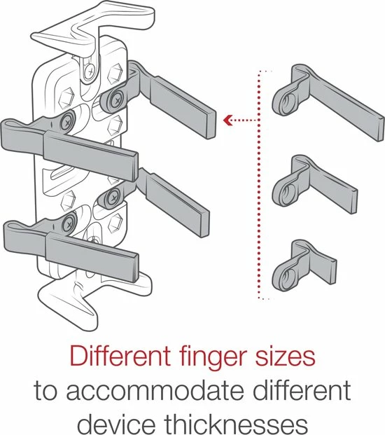 RAM Mount Balhoofdsteun Universele Houder Vingergrip RAM-B-176-UN4U 13 RAM Mount Balhoofdsteun Universele Houder Vingergrip RAM-B-176-UN4U - Afbeelding 11