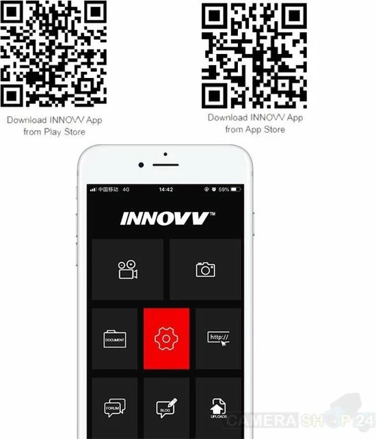 INNOVV C5 Full HD Motor Camera Met App, G-sensor, DVR Opname-unit En IP68 Waterproof Rating 7 INNOVV C5 Full HD Motor Camera Met App, G-sensor, DVR Opname-unit En IP68 Waterproof Rating - Afbeelding 5