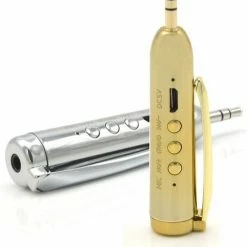 Merkloos Saizi Bluetooth 4.2v Receiver PEN - Cilindervorm NIEUW! Audio Music Streaming Adapter Receiver Handsfree Carkit- MP3 Player 3.5mm AUX -Stereo Audio Output -AZDome store 550x643