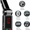 TrendX Bluetooth FM Zender - Handsfree - Draadloze Mp3 Speler - Carkit - Bluetooth FM Transmitter - Dubbele USB Oplader Voor Universele Telefoons 2 TrendX Bluetooth FM Zender - Handsfree - Draadloze Mp3 Speler - Carkit - Bluetooth FM Transmitter - Dubbele USB Oplader Voor Universele Telefoons -AZDome store 550x643 4