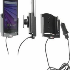 Brodit Houder - Motorola Moto G (3rd Gen) Actieve Houder Met 12V USB Plug