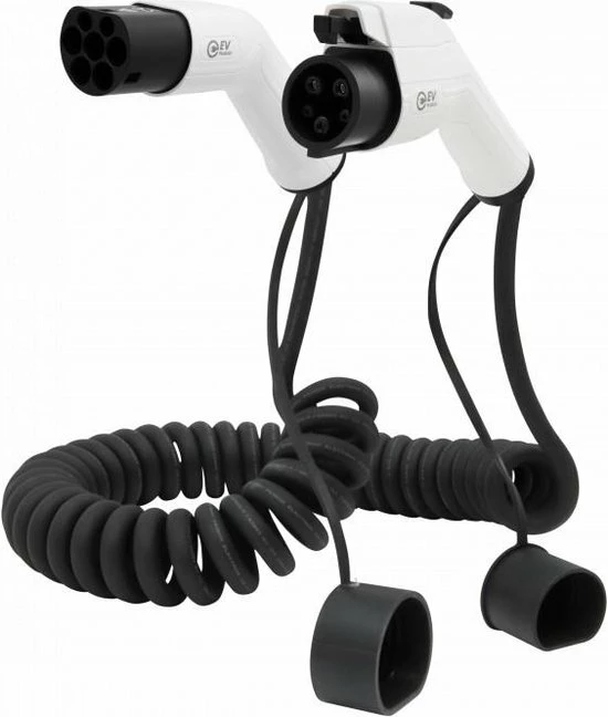 ERock Laadkabel Gekruld Spiraal Type 1 - 16A 1 Fase (3.7 KW) - 5 Meter 9 ERock Laadkabel Gekruld Spiraal Type 1 - 16A 1 Fase (3.7 KW) - 5 Meter - Afbeelding 7