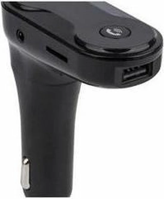 S7 FM Radio Transmitter Bluetooth Carkit voor in de Auto met Card Reading + 3.5 mm AUX Stereo Output + Mp3 speler - Zwart Merkloos S7 FM Radio Transmitter Bluetooth Carkit Voor In De Auto Met Card Reading + 3.5 Mm AUX Stereo Output + Mp3 Speler - Zwart -AZDome store 550x666 1