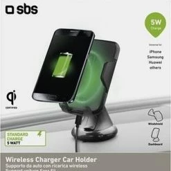 SBS Mobile Dashboard Autohouder 6 Inch / Qi Lader 5W - Zwart 9 SBS Mobile Dashboard Autohouder 6 Inch / Qi Lader 5W - Zwart -AZDome store 550x681