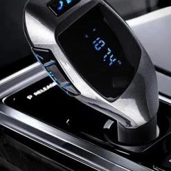 FM Transmitter Auto Bluetooth - X5 Look - USB En AUX Mogelijk - Bestseller- FM Transmitter - Handsfree Bellen In De Auto - Alternatief Caliber Transmitter