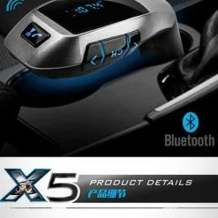 FM Transmitter Auto Bluetooth - X5 Look - USB En AUX Mogelijk - Bestseller- FM Transmitter - Handsfree Bellen In De Auto - Alternatief Caliber Transmitter -AZDome store 550x704 7
