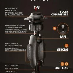 Lampa Titan Opti Bar, Spiegel En Crossbarbevestiging 9-18 Mm Diameter. -AZDome store 550x731 7