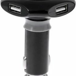 Merkloos Earldom M9 Wireless Bluetooth Car MP3 Audio Player Receiver FM Transmitter FM Car Kit TF Card 2 USB Zwart -AZDome store 550x740 3