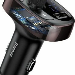 Baseus T Typed S-09 87,5 - 108 MHz Sigarettenaansteker Zwart, Rood -AZDome store 550x743 1