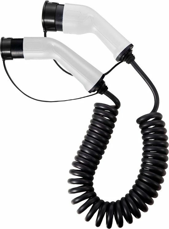 ERock Laadkabel Gekruld Spiraal Type 1 - 16A 1 Fase (3.7 KW) - 5 Meter 3 ERock Laadkabel Gekruld Spiraal Type 1 - 16A 1 Fase (3.7 KW) - 5 Meter