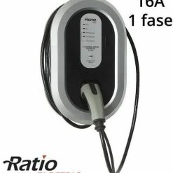 Ratio EV Laadstation Type 2, 16A Met Vaste Rechte Laadkabel