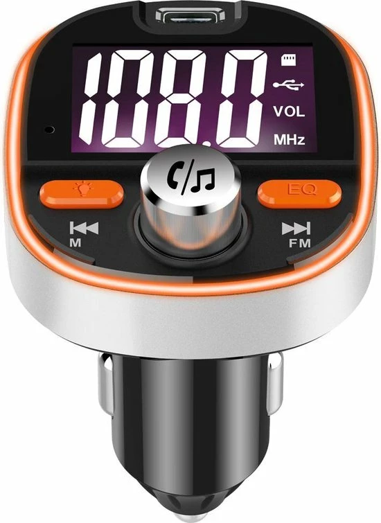 Athletix® Bluetooth FM Transmitter - Carkit - Auto Lader- Handsfree Bellen - MP3 - USB / SD Kaart - Snel Lader - 3 USB Poorten - Spotify / YouTube 4 Athletix® Bluetooth FM Transmitter - Carkit - Auto Lader- Handsfree Bellen - MP3 - USB / SD Kaart - Snel Lader - 3 USB Poorten - Spotify / YouTube - Afbeelding 2