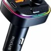 RIXUS Bluetooth Car FM Player RXBT13 Met RGB Ambient Lighting