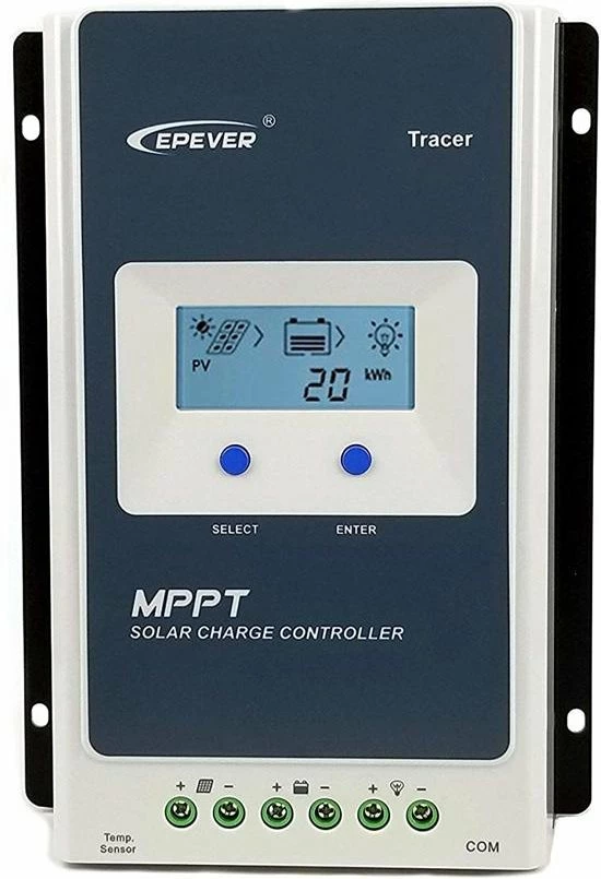 Laadregelaar EPEVER MPPT Solar Charger Tracer 2210AN Serie 20A Met 12V / 24V DC Automatisch Identificatiesysteem Voltage (20A) 3 Laadregelaar EPEVER MPPT Solar Charger Tracer 2210AN Serie 20A Met 12V / 24V DC Automatisch Identificatiesysteem Voltage (20A)